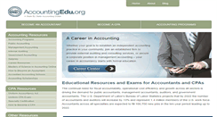 Desktop Screenshot of accountingedu.org